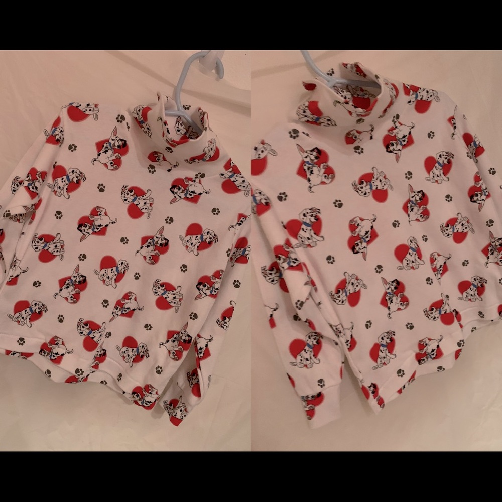 101 Dalmatians turtleneck size 4 shirt